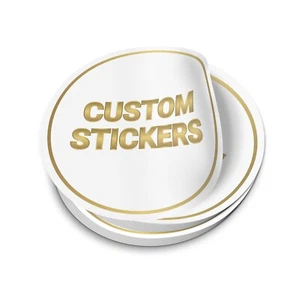 Custom Logo Stickers: Waterproof, UV Resistance, Durable, Bulk Print - Picture 1 of 21