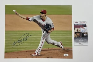 Aaron Nola Autograph Signed 11x14 Photo JSA Philadelphia Phillies - Picture 1 of 1