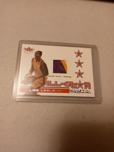 Lisa Leslie 2004 Fleer Ultra All Star Game Worn Jersey Patch #D 93/100 Sparks - Picture 1 of 2