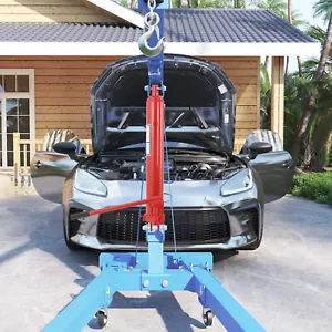 12Ton Hydraulic Long Ram Jack 500mm Manual Cherry Picker Engine Hoist Cylinder - Bild 1 von 17