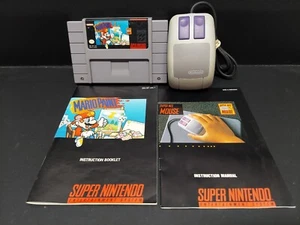 Mario Paint (SNES, 1992) Maus, Handbücher, ohne Mauspad, getestet!! - Bild 1 von 6