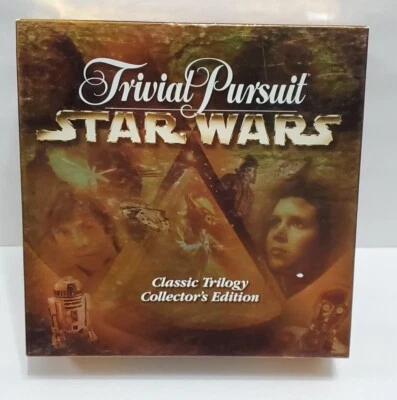 Star Wars Trivial Pursuit 1997 Trilogía Clásica Edición Coleccionista ¡Juego Completo! Foto 1 de 4