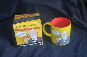 Sigmund Freud humorous Ceramic Coffee Mug with box - Picture 1 of 5