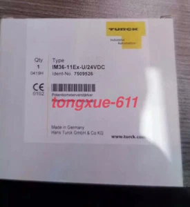 1PC NEW Turck IM36-11Ex-U/24VDC  security barrier Via FedEx or DHL - Picture 1 of 1