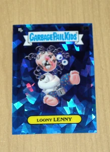2020 Topps Garbage Pail Kids GPK SAPPHIRE OS1 OS2 base Loony LENNY 17b - Picture 1 of 1