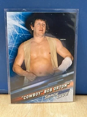 2019 Topps Wwe SmackDown Live "Cowboy" Bob Orton  Blue #70 - Image 1 of 2