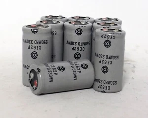 330V 550F Capacitor CE62P 1" D x 2" L - Picture 1 of 1
