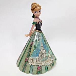 Jim Shore Disney Showcase Frozen Anna “Arendelle Royalty” Figurine – Damaged - Picture 1 of 14