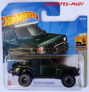 ´95 JEEP CHEROKEE HOT WHEELS 2022 150/250 BAJA BLAZERS 10/10 Mattel New - Imagen 1 de 2