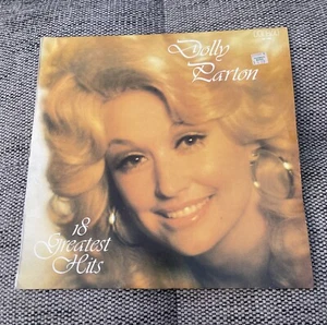 Dolly Parton 18 Greatest Hits Vinyl Record LP Import Country Music Rare - Picture 1 of 22