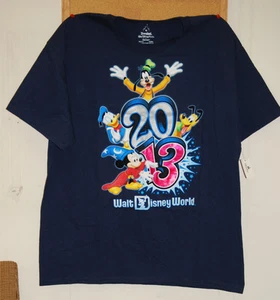 Maglietta Walt Disney World 2013 blu scuro - Foto 1 di 1