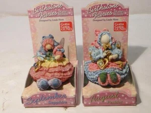 Birthstone Fairies of the Month August & September Linda Horn for Gund NEW - Picture 1 of 3