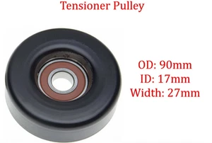 Smooth Drive belt Tensioner Pulley Fits: Chevrolet Saturn Suzuki - Picture 1 of 6