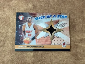 2001-02 Topps Slice of A Star Team Topps Game Worn Warmup Alonzo Mourning #S-AM - Picture 1 of 4
