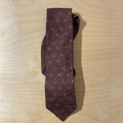 Nautica Brown  Patterned Fabric (OM) - Image 1 of 4