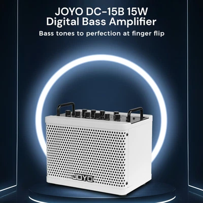 Joyo DC15B 15W Portable Amp w/ Built-In Effects & Drum Machine for Bass Guitar - Image 1 of 4