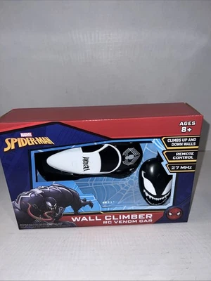 Carro Marvel Spider-Man Wall Climber RC Venom, novo na caixa - Imagem 1 de 4