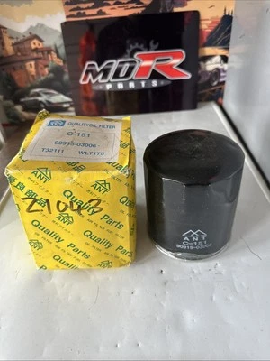 Filtro de aceite compatible con TOYOTA HILUX 2.4D 3.0D 88 a 01 2L ANT 1154100161 9091503006 Foto 1 de 4