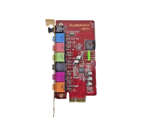 AudioMAX HD7.1 High Definition 7.1 Channel PCIE Sound Audio Riser Card AW9D-MAX - Picture 1 of 9