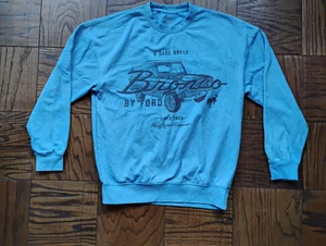 Bronco by Ford ''A rare breed''  blue sweatshirt size meduim men - Picture 1 of 7