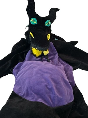 Disney Store Malificent Dragon Halloween Costume Kids 8/10T Black Purple - Image 1 of 4