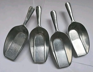 Cuchara pequeña de aluminio hecha en Alemania #135 juego de 4 cucharas  - Imagen 1 de 9