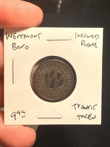 Westmont Boro Schrägflugzeug Transit Medaille - Bild 1 von 2