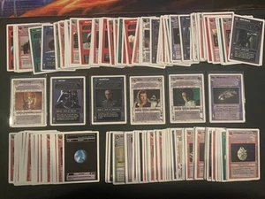Star Wars CCG SWCCG Estreno Ilimitado LOTE GRANDE 72 Raras + C/UNC Darth Vader - Imagen 1 de 10