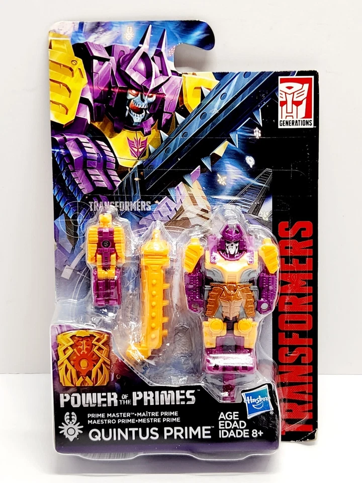 Hasbro Transformers Power of The Primes Potp W3 Quintus Prime Solus Megatronus
