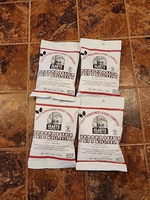 Claey's, Old Fashioned Hard Candy Peppermint, 6 Ounce ...Bag 4BAGS - Image 1 of 3