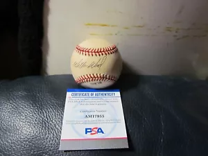Wilbur Wood signed Baseball PSA Certified - Picture 1 of 8