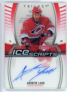 2006-07 Upper Deck Trilogy Ice Scripts #ISAL Andrew Ladd - Picture 1 of 2