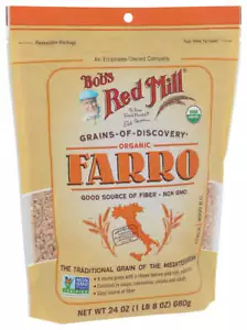 Bob'S Red Mill Organic Farro 24 Oz Pack Of 1 - Picture 1 of 3