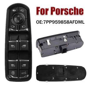 ABS Car Window Control Switch 7PP959858AFDML For Porsche Panamera 2011-2015 - Picture 1 of 6