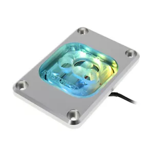 Blocco acqua CPU XSPC RayStorm EDGE, Advanced Micro Devices/am4/am5, rgb addizionabile, argento - Foto 1 di 7