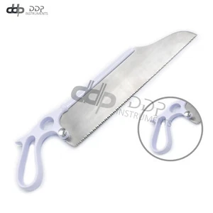 Satterlee Bone Saw 13'' (White Handle) Veterinary Surgical Instruments - Picture 1 of 3