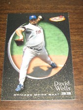 2001 Fleer Futures Black Gold David Wells #/499