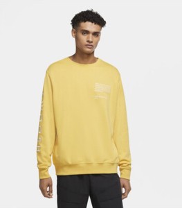 yellow nike sweater