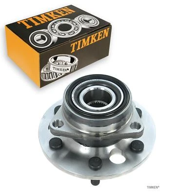 Conjunto de cojinete de rueda y buje delantero Timken para GMC K1500 1988-1991 Foto 1 de 4