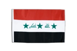 Irak 2004-2008 Banner irakische Fahnen Flaggen 30x45cm - Bild 1 von 1