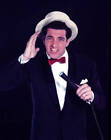 Frankie Vaughan wearing black top hat and tails with red bow tie OLD PHOTO 4