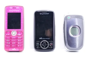 Kolekcja Sony Ericsson: klapa Z300i, suwak W100i i sztabki walkman W200i - Zdjęcie 1 z 12