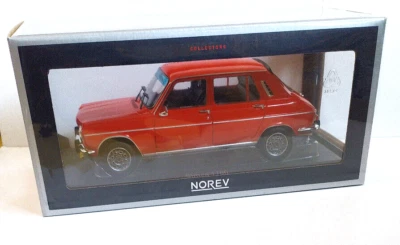 NOREV COLLECTORS  1:18 AUTO DIE CAST  SIMCA 1100 TI 1974 ROSSO  ART  185755 - Immagine 1 di 4