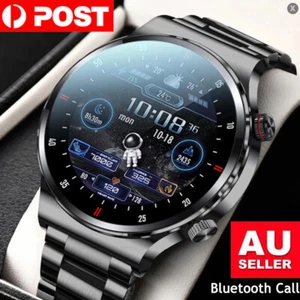 SALE - Bluetooth Call Smart Watch Men Sport Tracker Heart Rate Monitor Waterproo - Picture 1 of 20