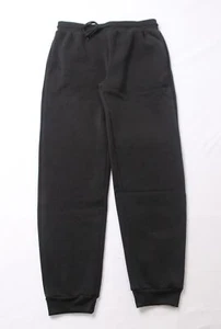 Blue Ice Men's Solid Drawstring Waist Jogger Pants EJ3 Black Medium NWT - Picture 1 of 4