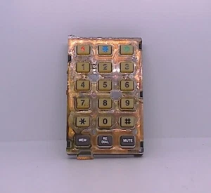 Late 1980s - 1990s Vintage Push Phone Dial Buttons Board Only - Untested and Use - Picture 1 of 3