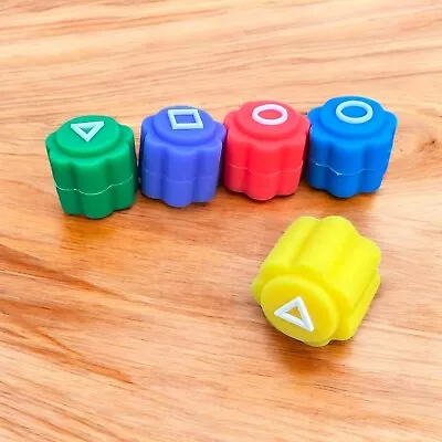 Squid Game Gonggi Gong-gi Jacks Korean Game Netflix Inspired Traditional Game 5x - Image 1 of 4