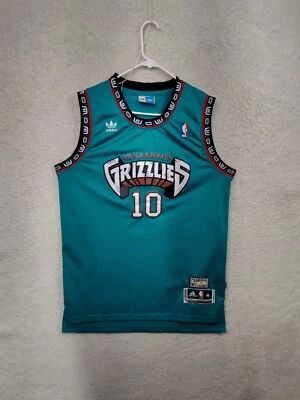Camiseta deportiva regular Adidas NBA Mike Bibby para hombre azul medio Swingman Vancouver Grizzlie Foto 1 de 4