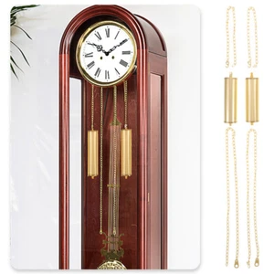 Grandfather Clock Decorative Hammer Office Pendulum Chains for Weights - Picture 1 of 12