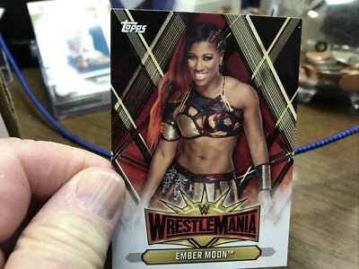 2019 Topps Wwe Road To WrestleMania WrestleMania 35 Roster Ember Moon #WM47 - Image 1 of 2